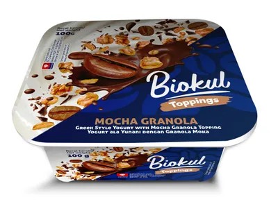YOGURT GREEK WITH TOPPING MOCHA GRA 100G