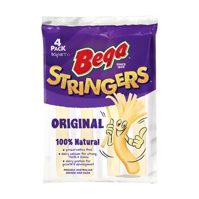 CHEESE STRINGERS MOZZARELLA 80 GR