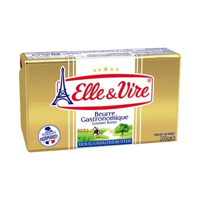 BUTTER PACKETS UNSALTED 200 GR