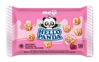 HELLO PANDA STRAW 25 GR