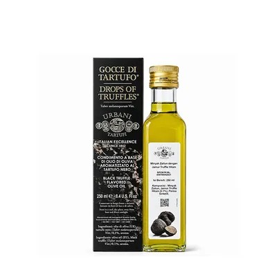 BLACK TRUFFLE FLAVORED OLIVE OIL 250 ML