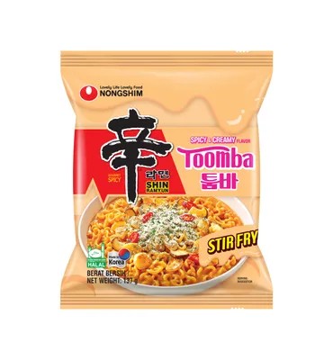 SHIN RAMYUN TOOMBA SPICY & CREAMY 137 GR